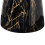 Beliani Side Table STORM Metal Marble/ Gold 5