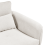 Beliani Sofa 3 Seater WETLAN Fabric Off-White 6