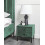 Beliani 2 Drawer Bedside Table SEZANNE Velvet Dark Green 4