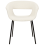 Beliani Set of 2 Dining Chairs ELMA Boucle Off-White 2