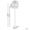 Beliani Floor Lamp PERISTERI Metal Brown 4