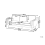 Beliani Sofa 3 Seater LOKKA Fabric Beige 3