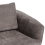 Beliani Sofa 2 Seater KJAER Chenille Taupe 6