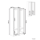 Beliani Double Door Storage Locker ATHLETE Metal Grey/ White 3