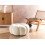 Beliani Pouffe BEAUFORT Boucle Off-White 2
