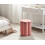 Beliani Pouffe TAPPEN Velvet Pink 5