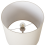 Beliani Floor Lamp KRIOS Metal White 4