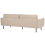 Beliani Sofa 3 Seater VINTERBRO Velvet Beige 8