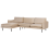 Beliani Corner Sofa 4 Seater VINTERBRO Velvet Beige Right Hand 2