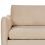 Beliani Sofa 3 Seater VINTERBRO Velvet Beige 4