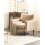 Beliani Armchair VINTERBRO Velvet Beige 2