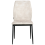 Beliani Set of 4 Dining Chairs ROCHEPORT Fabric Light Beige 5