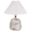Beliani Set of 2 Table Lamps ZEYI Ceramic White 4