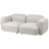 Beliani Sofa 3 Seater AFOSS Fabric Light Beige 4