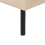 Beliani Ottoman VINTERBRO Velvet Beige 6