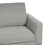 Beliani Sofa 2 Seater FENES Fabric Grey 6