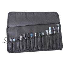 Hanzete 48 Pcs Jig Saw Blade Set Multi Size Saw Blades with EVA Cloth Bag for Wood Metal Aluminum Cutting