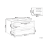 Beliani Vanity Unit with Basin 80 cm Light Brown TARIJA 3