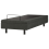 Beliani Adjustable Bed without Headboard Fabric CASTELLAN 80 x 200 cm (EU Small Single) Dark Grey 2