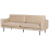 Beliani Sofa 3 Seater VINTERBRO Velvet Beige 7