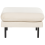 Beliani Ottoman VINTERBRO Velvet Light Beige 4