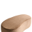 Beliani Pouffe BAYARD Faux Fur Light Brown 4