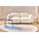 Beliani Sofa 3 Seater AFOSS Boucle Off-White 2