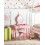 Beliani Kids Vanity Table with Stool MARGIE Pink 2