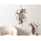 Beliani Wall Decor Flower BERKELIUM 93 cm Metal Multicolour 2