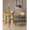 Beliani Set of 2 Dining Chairs ADAVER Metal Black 4