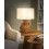 Beliani Table Lamp RENARD Paper Rope Natural 2