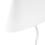 Beliani Table Lamp ALWERO Metal White 5