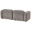 Beliani Sofa 3 Seater AFOSS Fabric Dark Grey 5