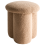 Beliani Pouffe CARRINGTON Boucle Beige 4