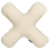 Beliani Set of 2 Decorative Cushions HESPERIS Boucle Beige Solid 4