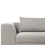 Beliani Sofa 3 Seater LERMON Fabric Light Grey 2