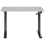 Beliani Manual Adjustable Standing Desk DESTINES 120 cm 72 cm Grey/ Black 10