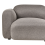 Beliani Sofa 3 Seater AFOSS Fabric Dark Grey 6