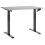 Beliani Manual Adjustable Standing Desk DESTINES 120 cm 72 cm Grey/ Black 2