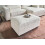 Beliani Ottoman KOLDING Boucle Light Beige 2