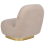 Beliani Armchair LOVIISA Boucle Beige 2