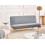 Beliani Sofa Bed 2 Seater KALFAFEL Fabric Grey 2