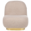 Beliani Armchair LOVIISA Boucle Beige 6