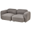 Beliani Sofa 3 Seater AFOSS Fabric Dark Grey 4