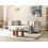 Beliani Modular Sofa 3 Seater UNSTAD Fabric Light Beige 5