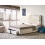 Beliani Bed with Storage Drawers SARDENT Boucle Off-White 140 x 200 cm (EU Double) 2