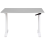 Beliani Manual Adjustable Standing Desk DESTINAS 120 cm 72 cm Grey/ White 2