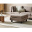 Beliani Ottoman UNSTAD Fabric Brown 2
