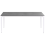 Beliani Garden Dining Table SOVARETO 180 cm 90 cm Stone Effect Dark Grey 5