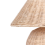 Beliani Table Lamp CINDER Rattan Natural 3